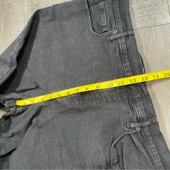 EVERLANE High Rise Skinny Ankle Jeans Plus Size 35 Wash black - Picture 13 of 14